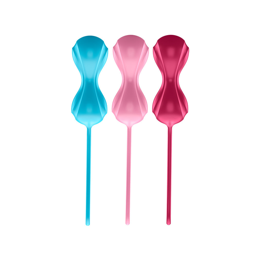 PlayBound UK adult toys & lingerie: satisfyer set of 3 orgasm balls with moving inner balls