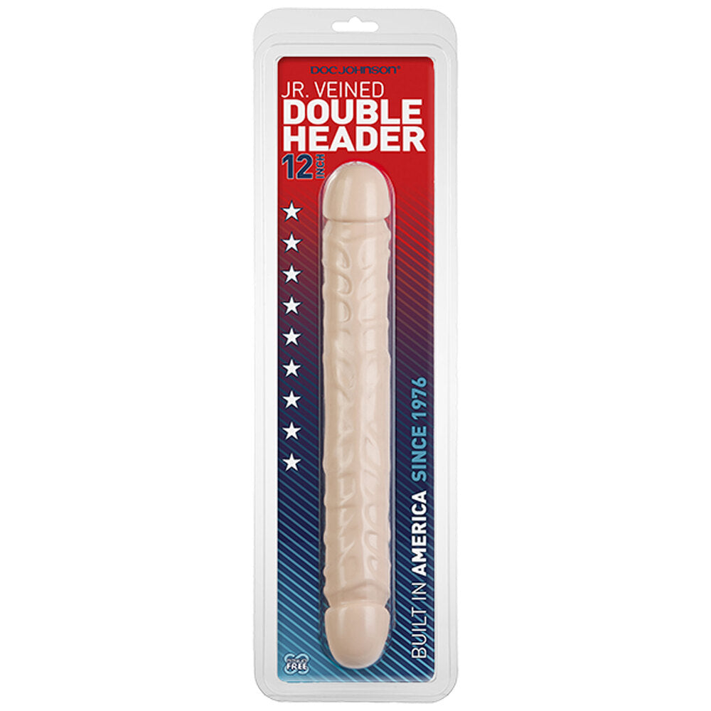 PlayBound UK adult toys & lingerie: jr veined double header 12 inch dong