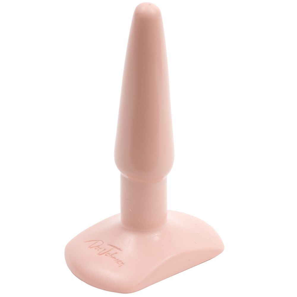 PlayBound UK adult toys & lingerie: classic smooth butt plug small flesh pink