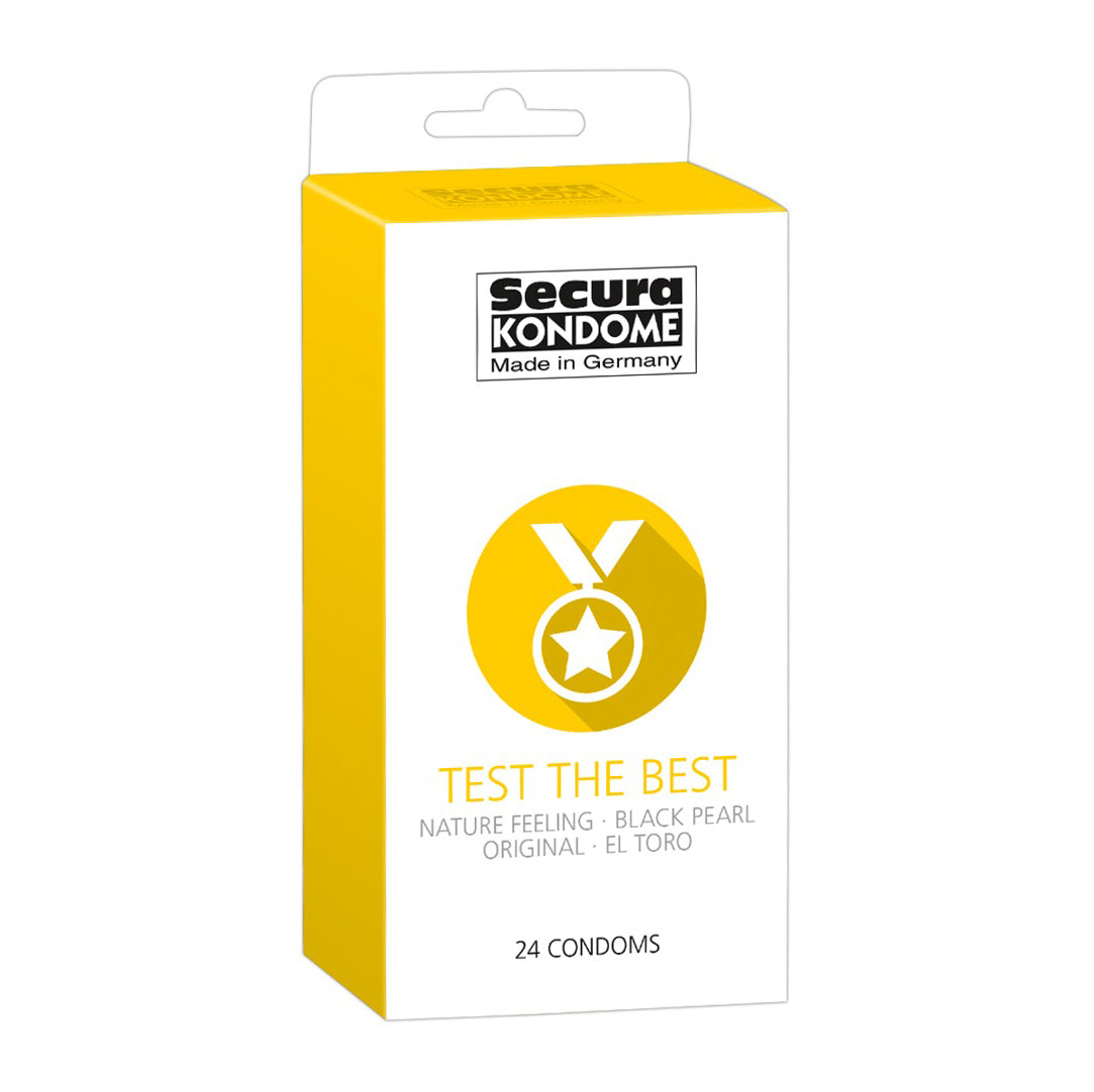 PlayBound UK adult toys & lingerie: secura kondome test the best mixed x24 condoms