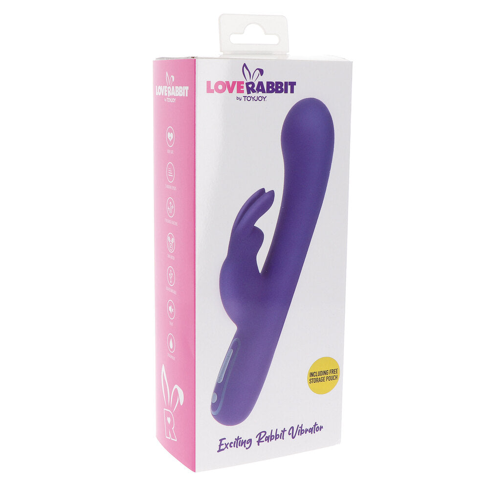 PlayBound UK adult toys & lingerie: toyjoy love rabbit exciting rabbit vibrator