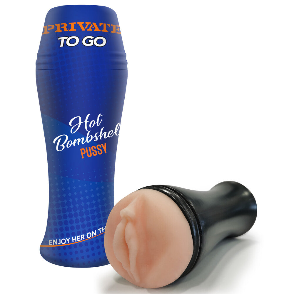 PlayBound UK adult toys & lingerie: private hot bombshell pussy to go masturbator