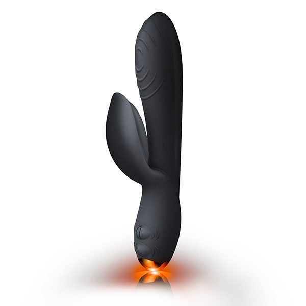PlayBound UK adult toys & lingerie: rocks off everygirl black rechargeable rabbit vibrator