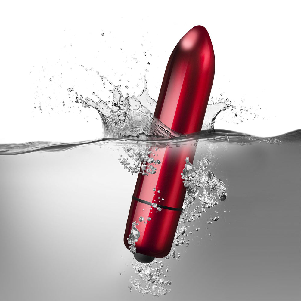 PlayBound UK adult toys & lingerie: rocks off truly yours red alert 120mm bullet