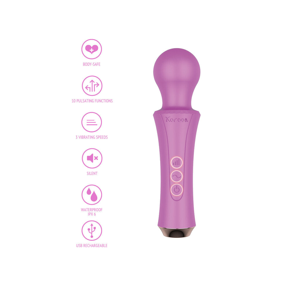 PlayBound UK adult toys & lingerie: xocoon the personal wand purple