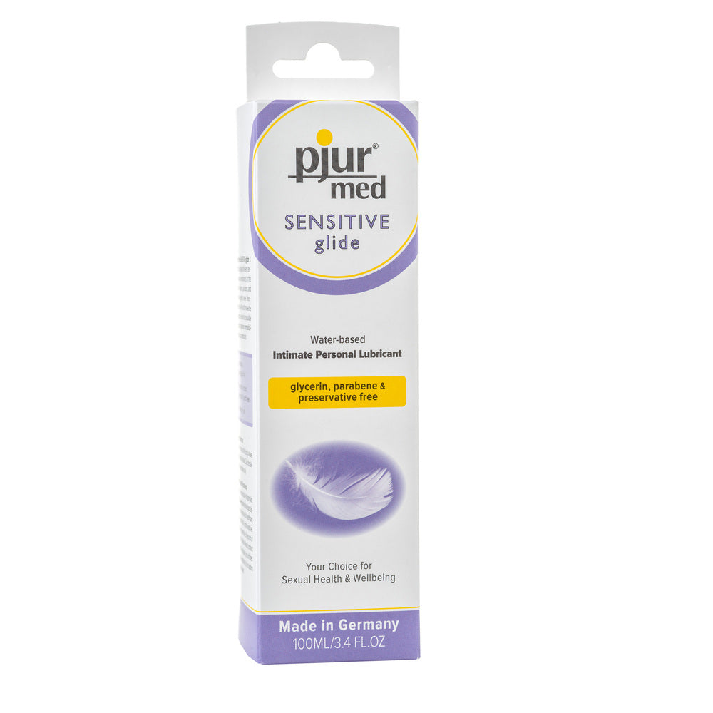 PlayBound UK adult toys & lingerie: pjur med sensitive glide intimate personal lubricant 100ml