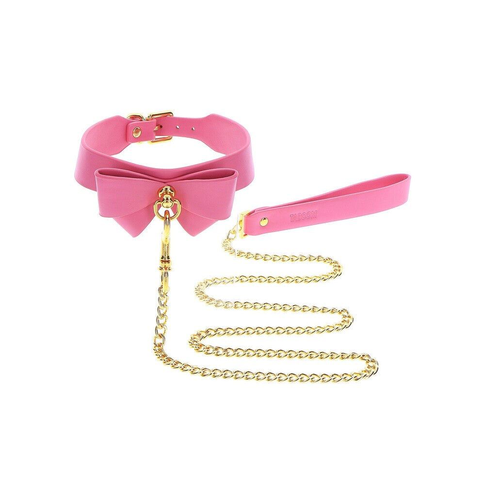 PlayBound UK adult toys & lingerie: taboom malibu bow collar and leash