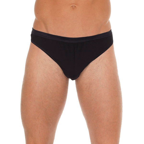 PlayBound UK adult toys & lingerie: mens black cotton gstring