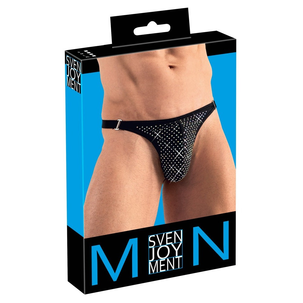 PlayBound UK adult toys & lingerie: svenjoyment string with sparkly rhinestones