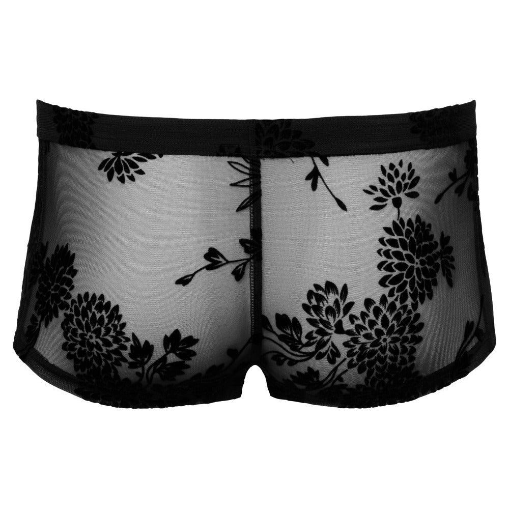 PlayBound UK adult toys & lingerie: noir sheer floral lace pants