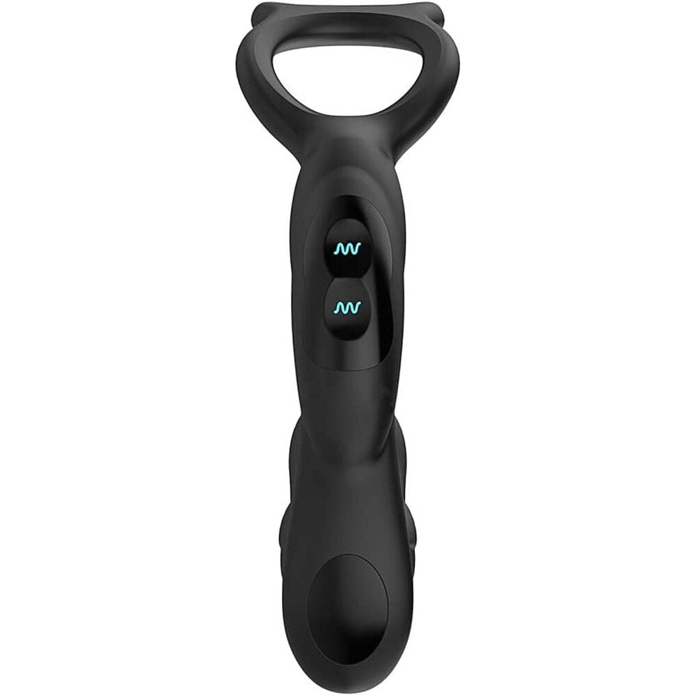 PlayBound UK adult toys & lingerie: nexus simul8 dual prostate and perineum cock and ball toy