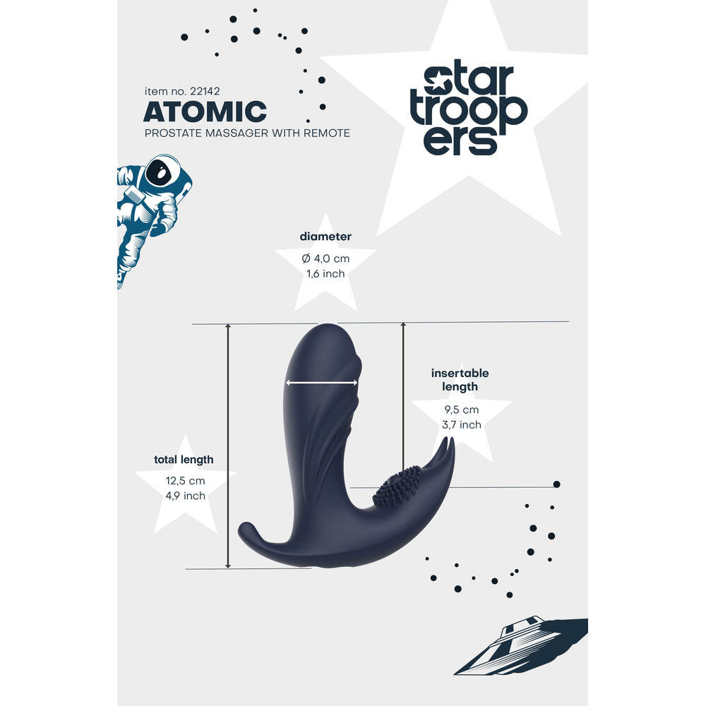 PlayBound UK adult toys & lingerie: startroopers atomic prostate massager