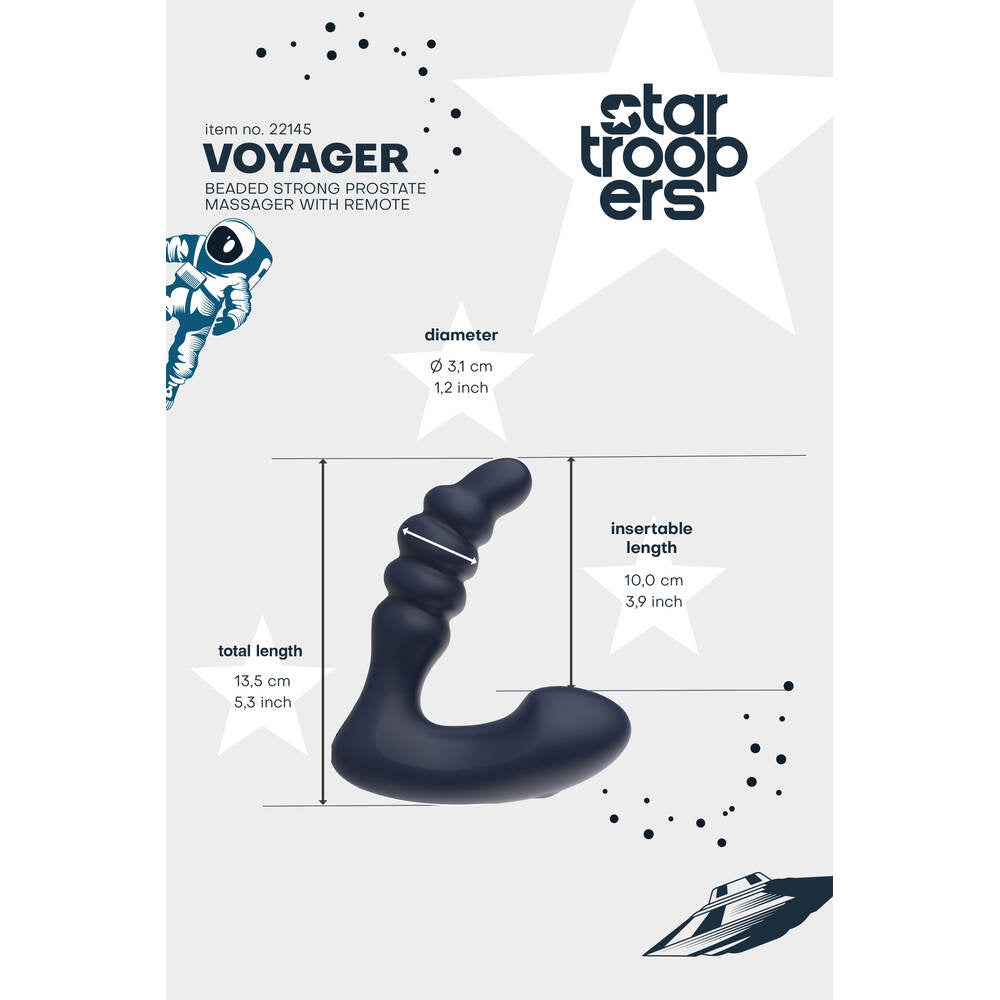 PlayBound UK adult toys & lingerie: startroopers voyager prostate massager