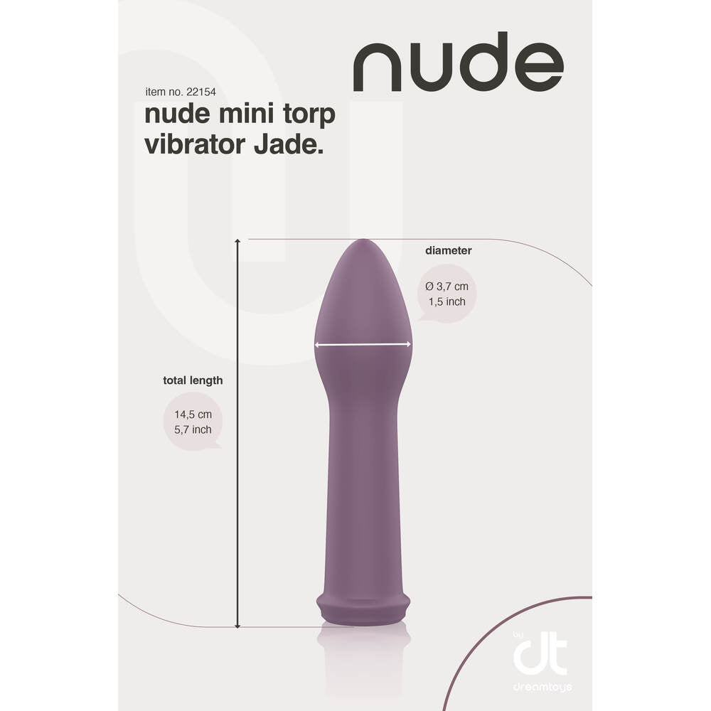 PlayBound UK adult toys & lingerie: nude jade mini torp vibrator