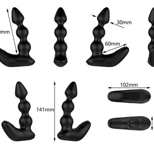 PlayBound UK adult toys & lingerie: nexus bendz remote control bendable prostate massager