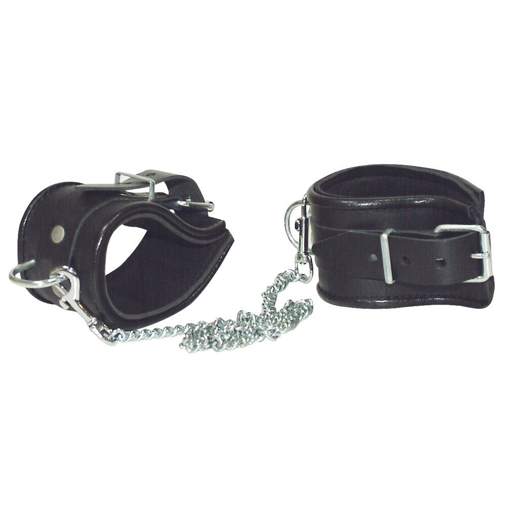 PlayBound UK adult toys & lingerie: leather and chain ankle leg restraint