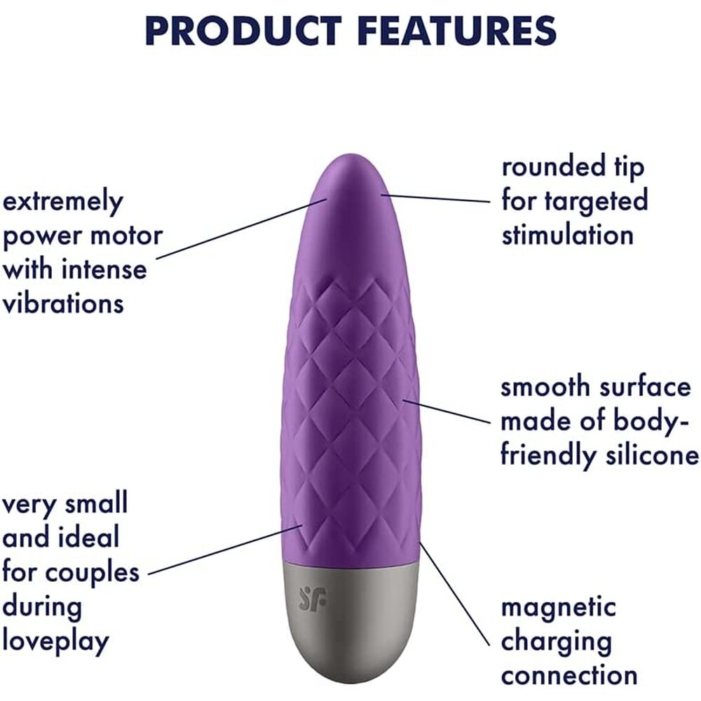 PlayBound UK adult toys & lingerie: satisfyer ultra power bullet 5 violet