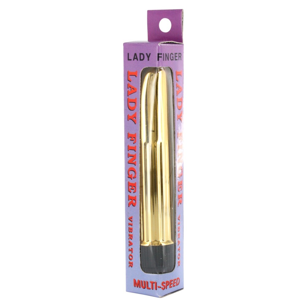 PlayBound UK adult toys & lingerie: lady finger mini vibrator gold