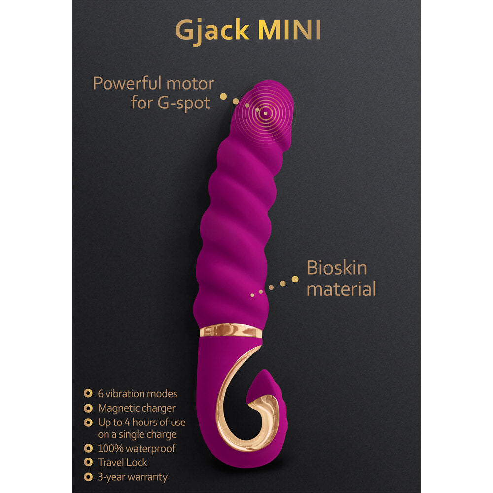 PlayBound UK adult toys & lingerie: g vibe gjack mini vibrator