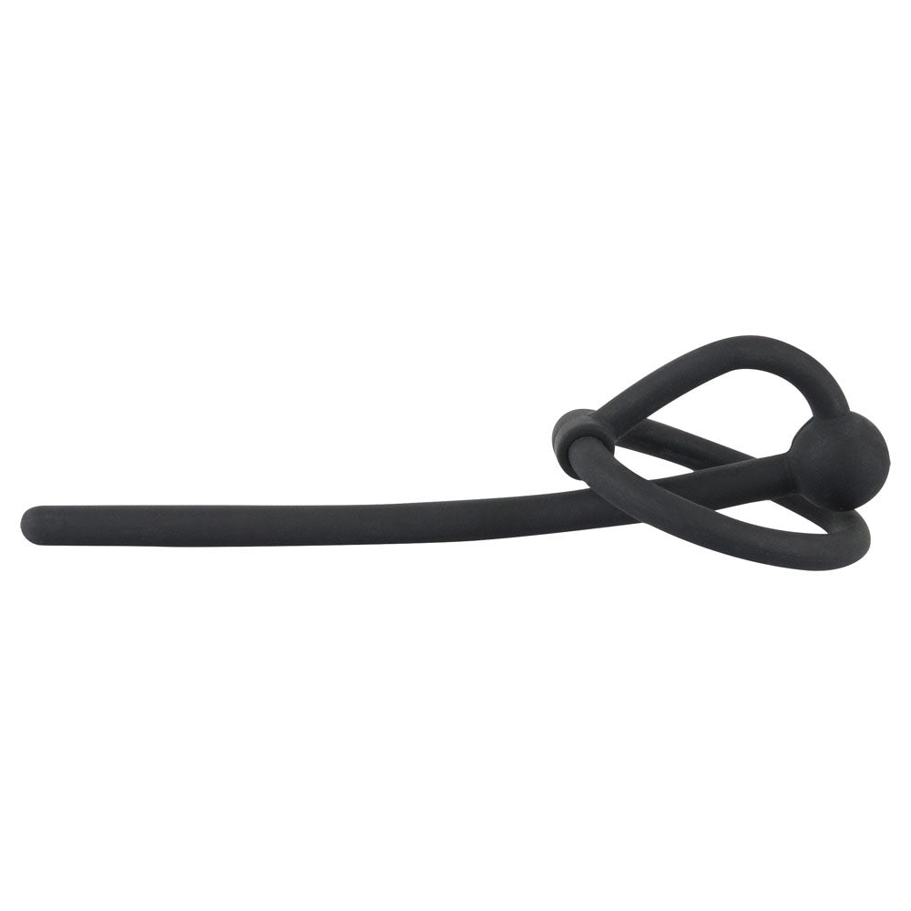 PlayBound UK adult toys & lingerie: penisplug piss play with glans ring