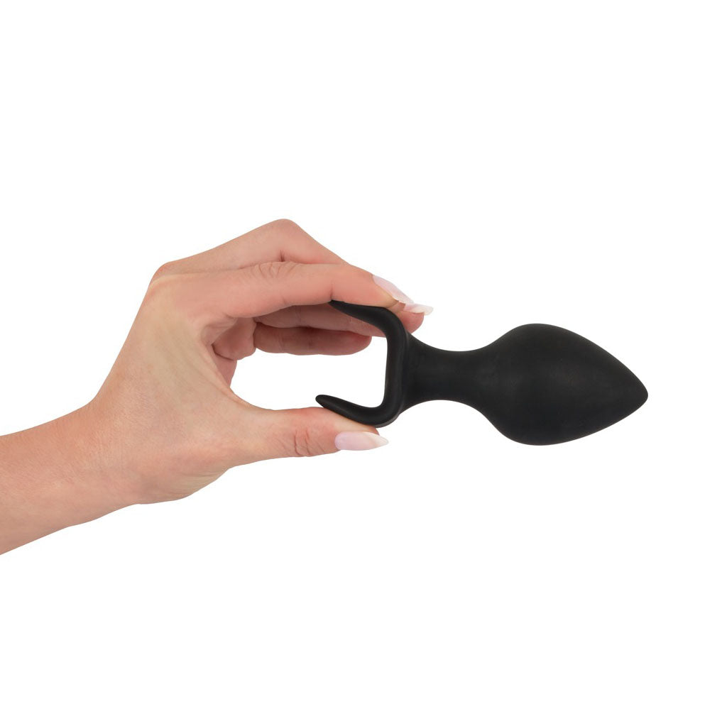PlayBound UK adult toys & lingerie: black velvet silicone three piece anal training set