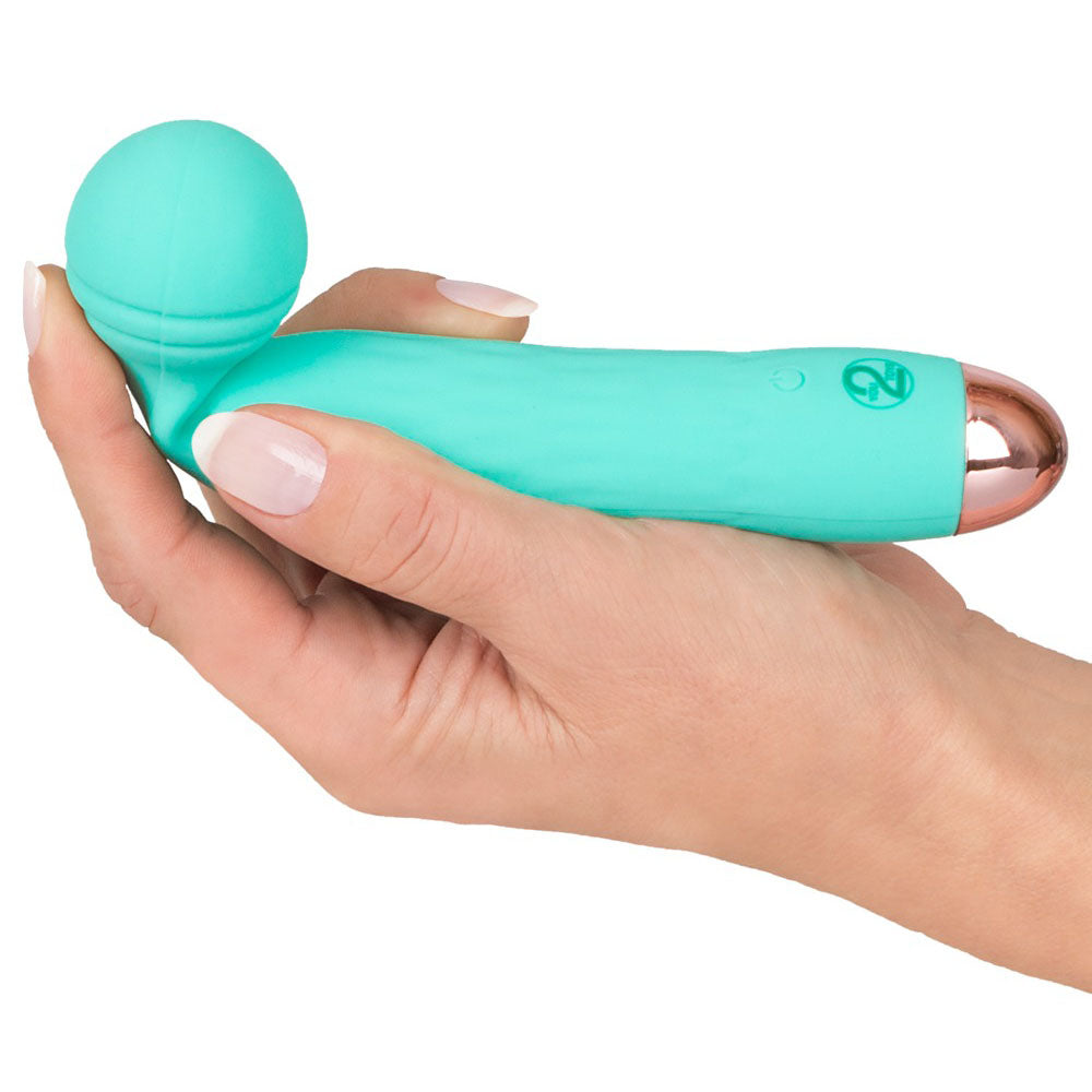 PlayBound UK adult toys & lingerie: cuties silk touch rechargeable mini vibrator green