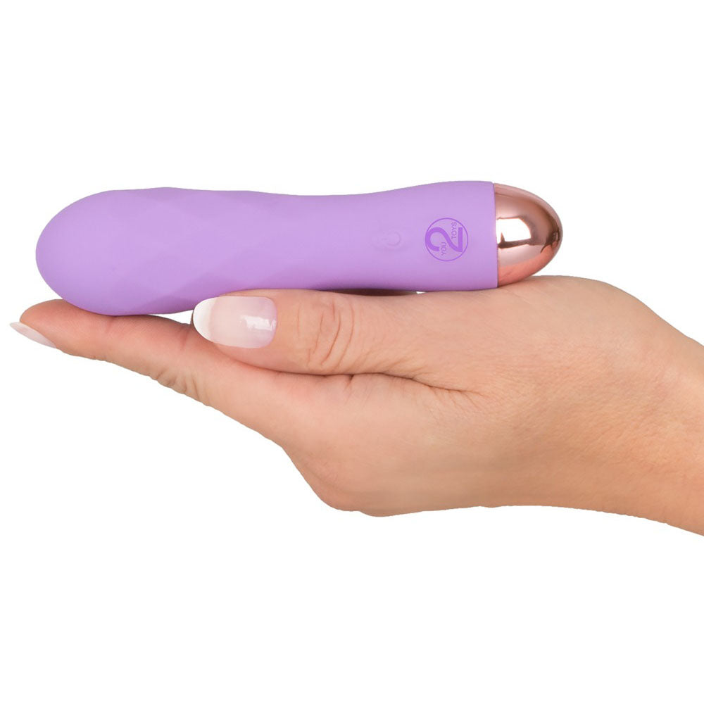 PlayBound UK adult toys & lingerie: cuties silk touch rechargeable mini vibrator purple