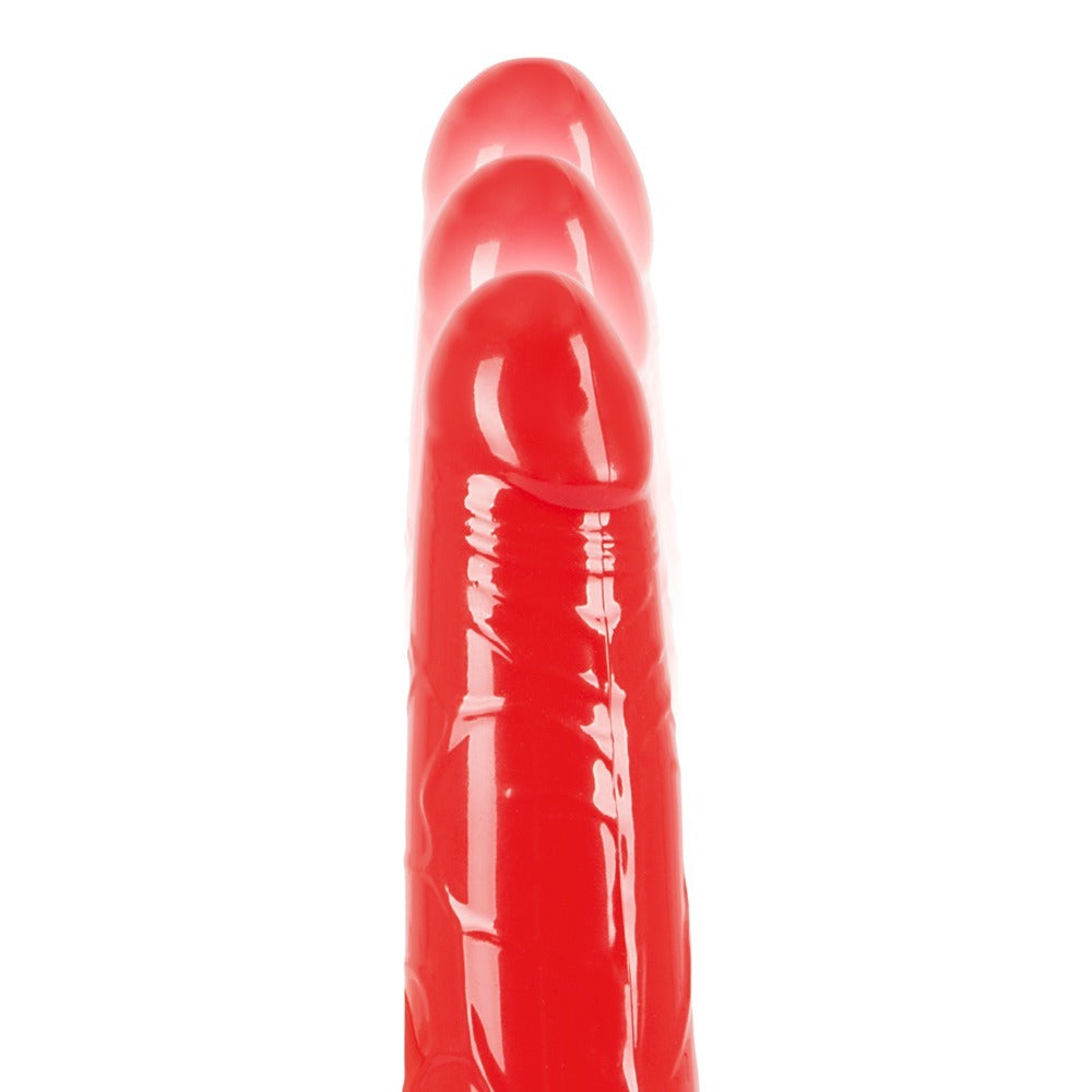 PlayBound UK adult toys & lingerie: red push standard vibrator