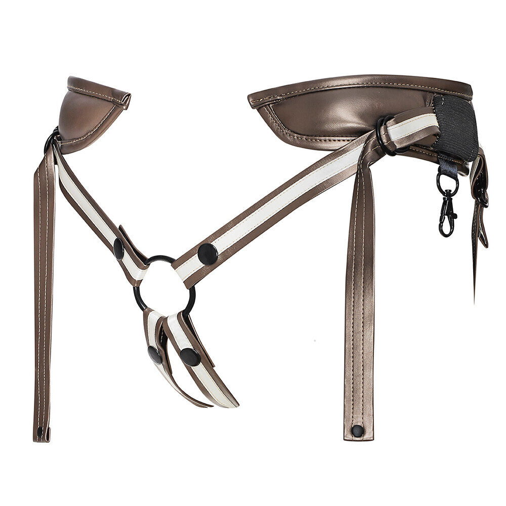 PlayBound UK adult toys & lingerie: strap on me leatherette desirous harness one size