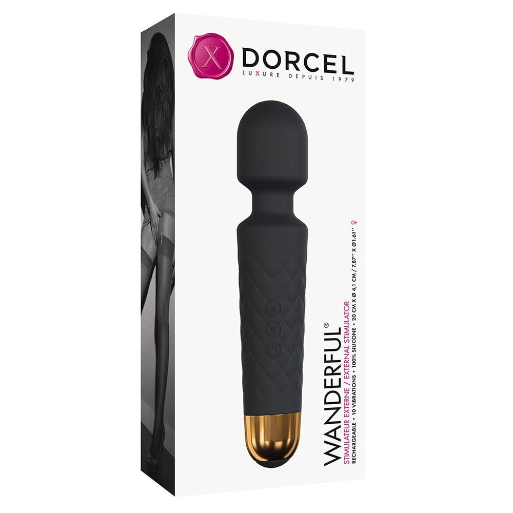 PlayBound UK adult toys & lingerie: dorcel wanderful wand black