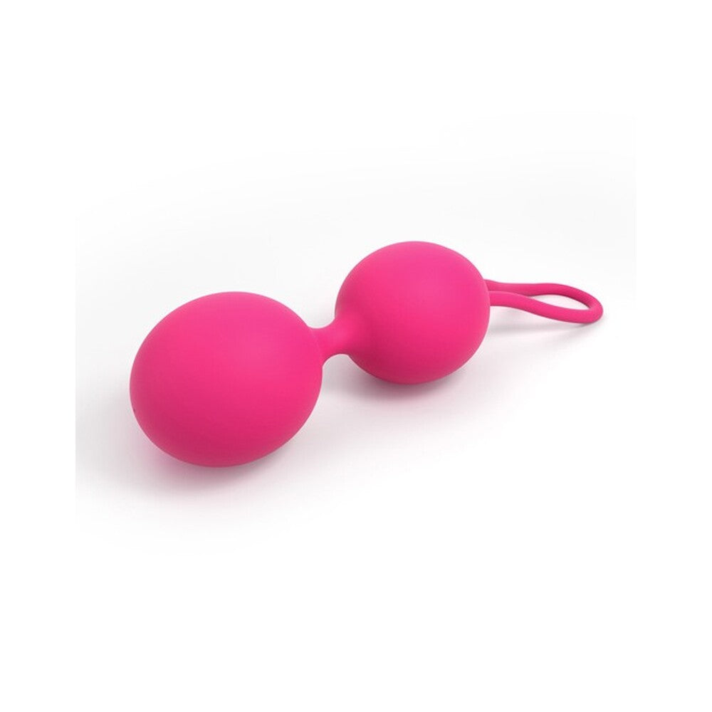 PlayBound UK adult toys & lingerie: dorcel soft touch geisha dual balls pink