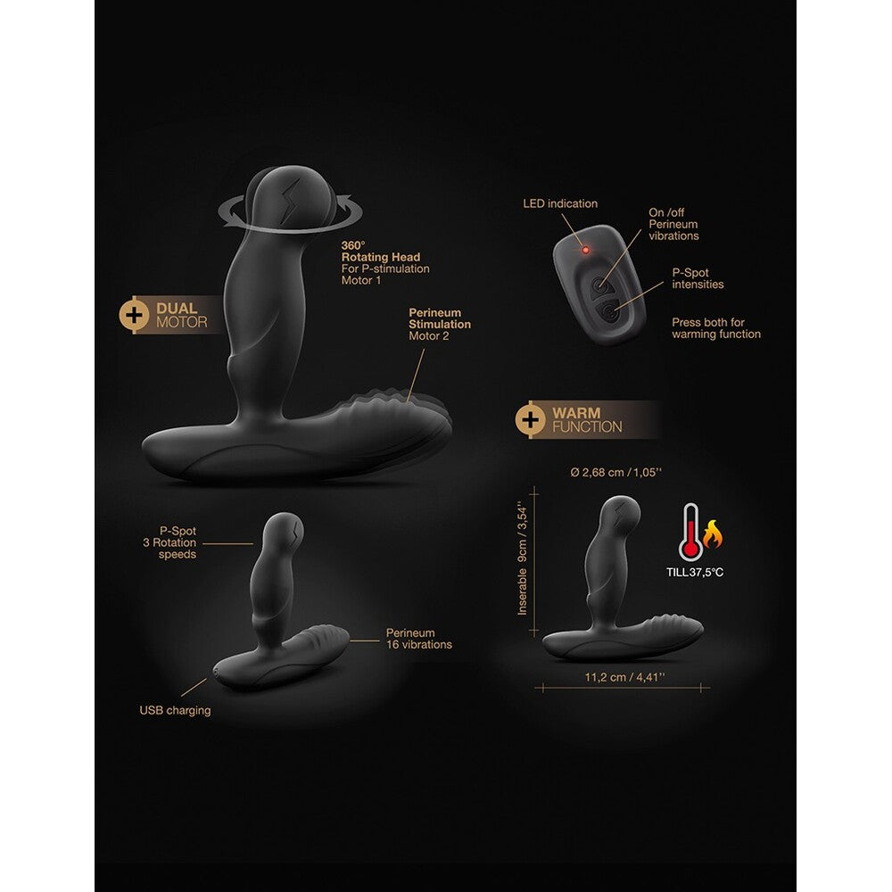 PlayBound UK adult toys & lingerie: dorcel p swing remote control prostate massager