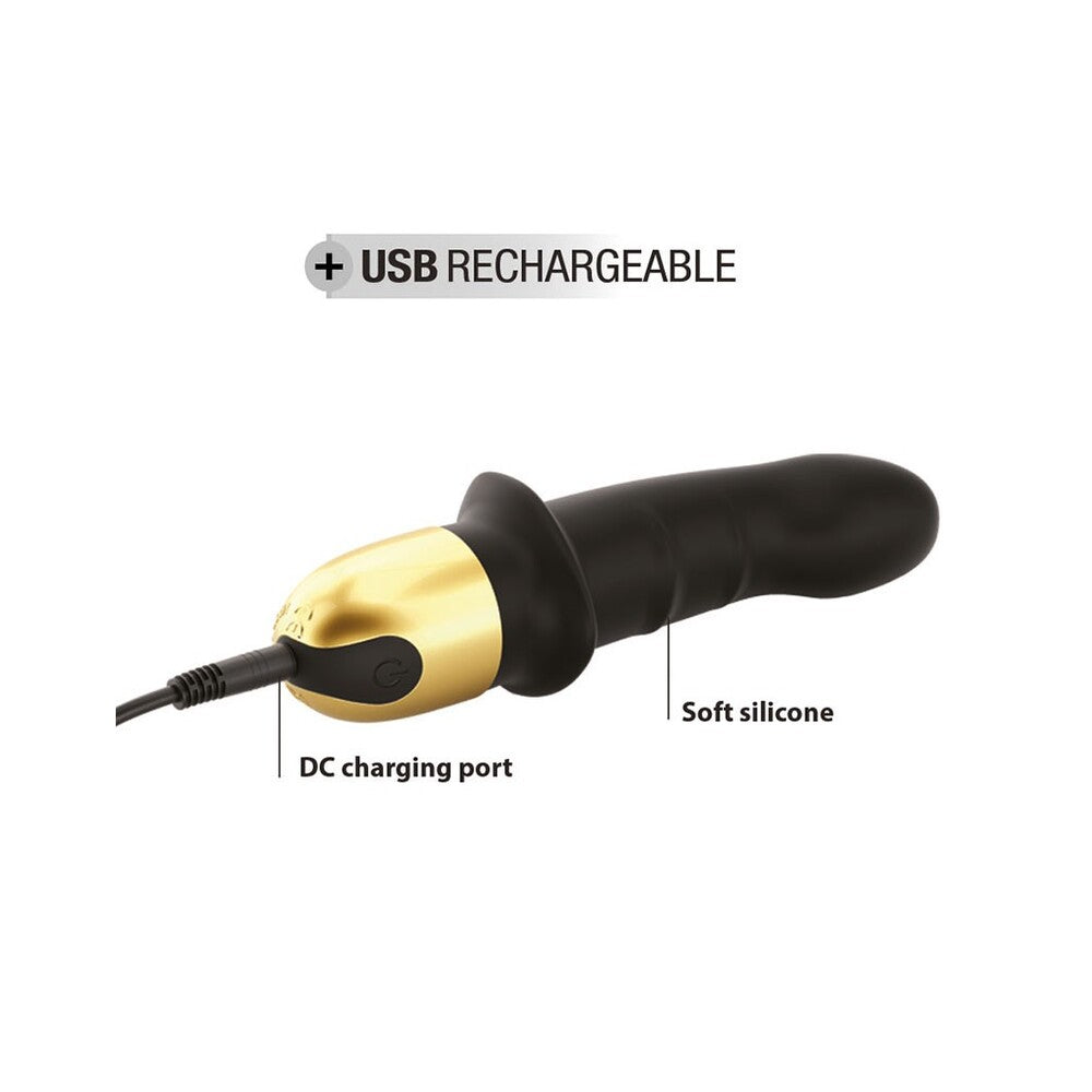 PlayBound UK adult toys & lingerie: dorcel mini lover 2 rechargeable vibrator black