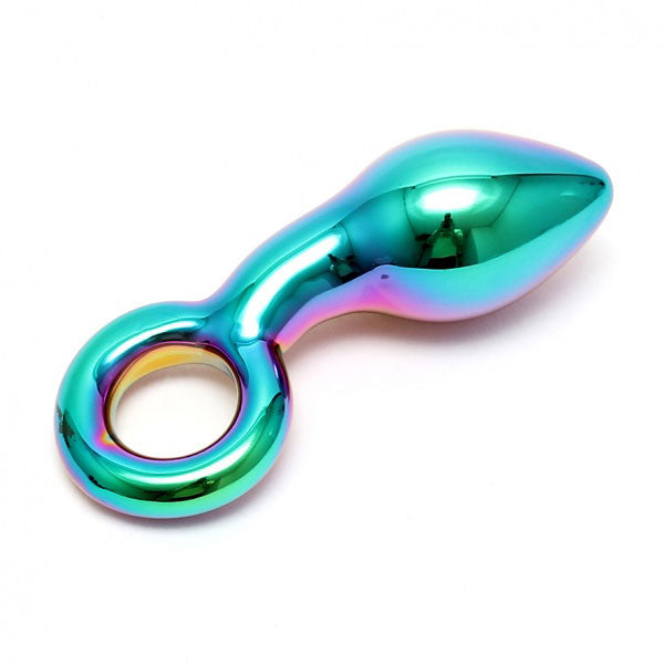 PlayBound UK adult toys & lingerie: sensual multi coloured glass kaleigh dildo