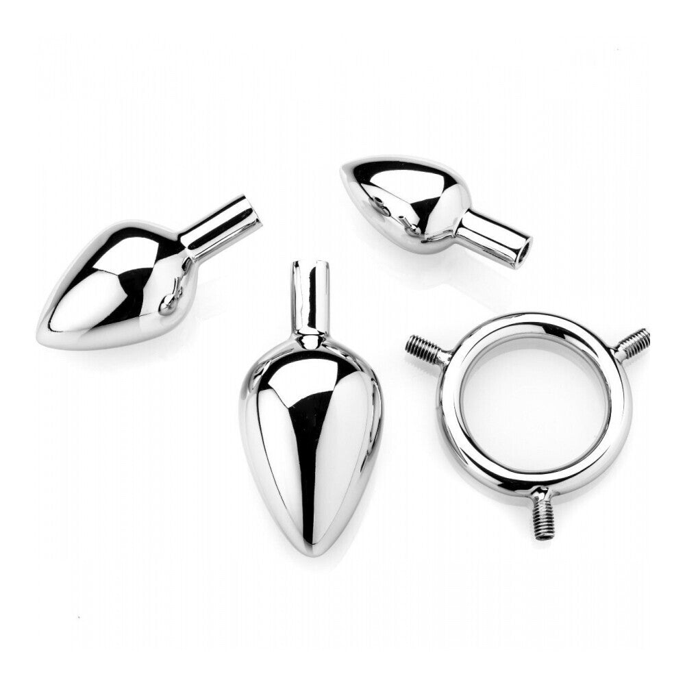 PlayBound UK adult toys & lingerie: pig play metal but plugs x3