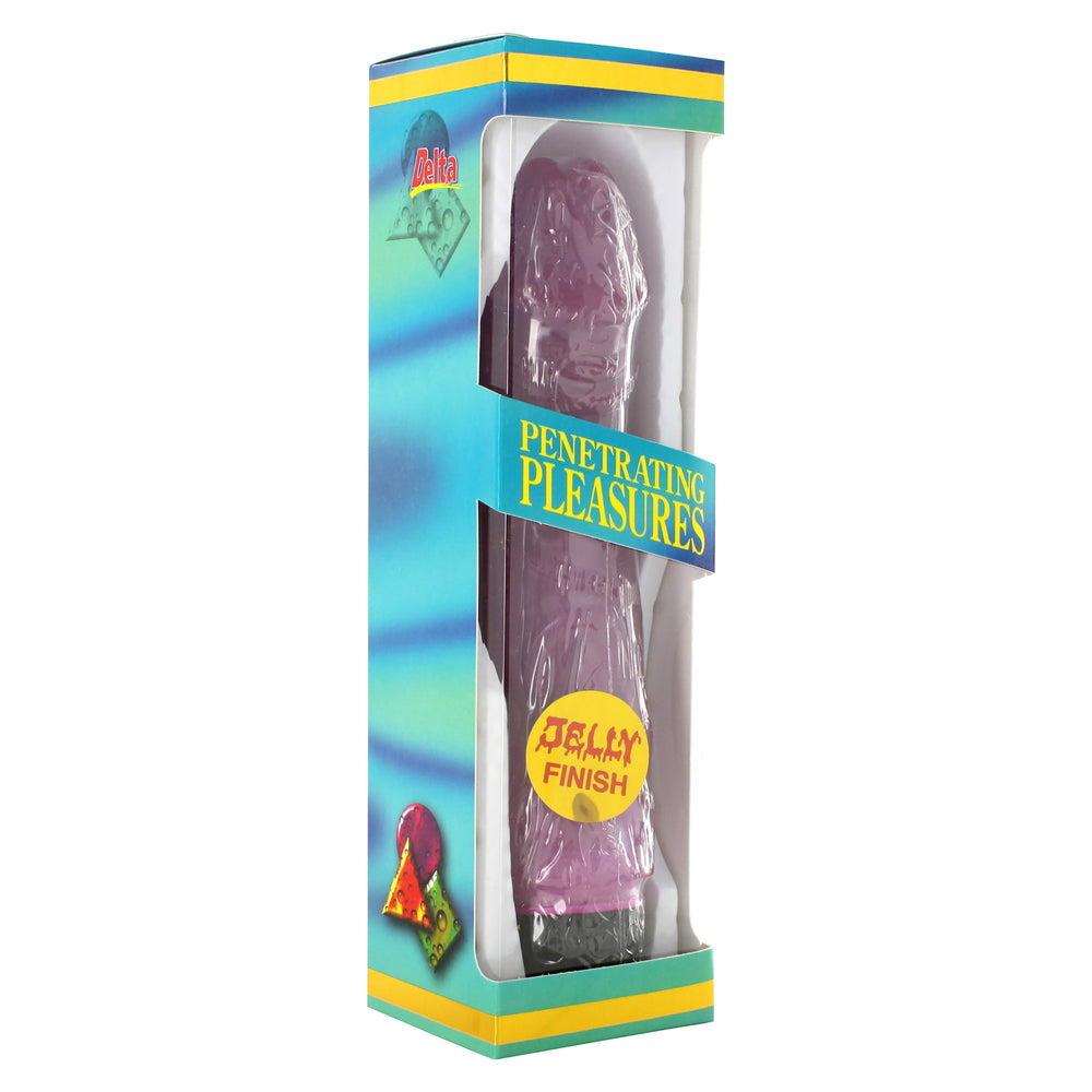 PlayBound UK adult toys & lingerie: vibrator jelly 9 inches purple