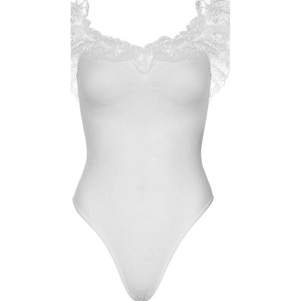 PlayBound UK adult toys & lingerie: leg avenue off the shoulder teddy uk 8 to 14