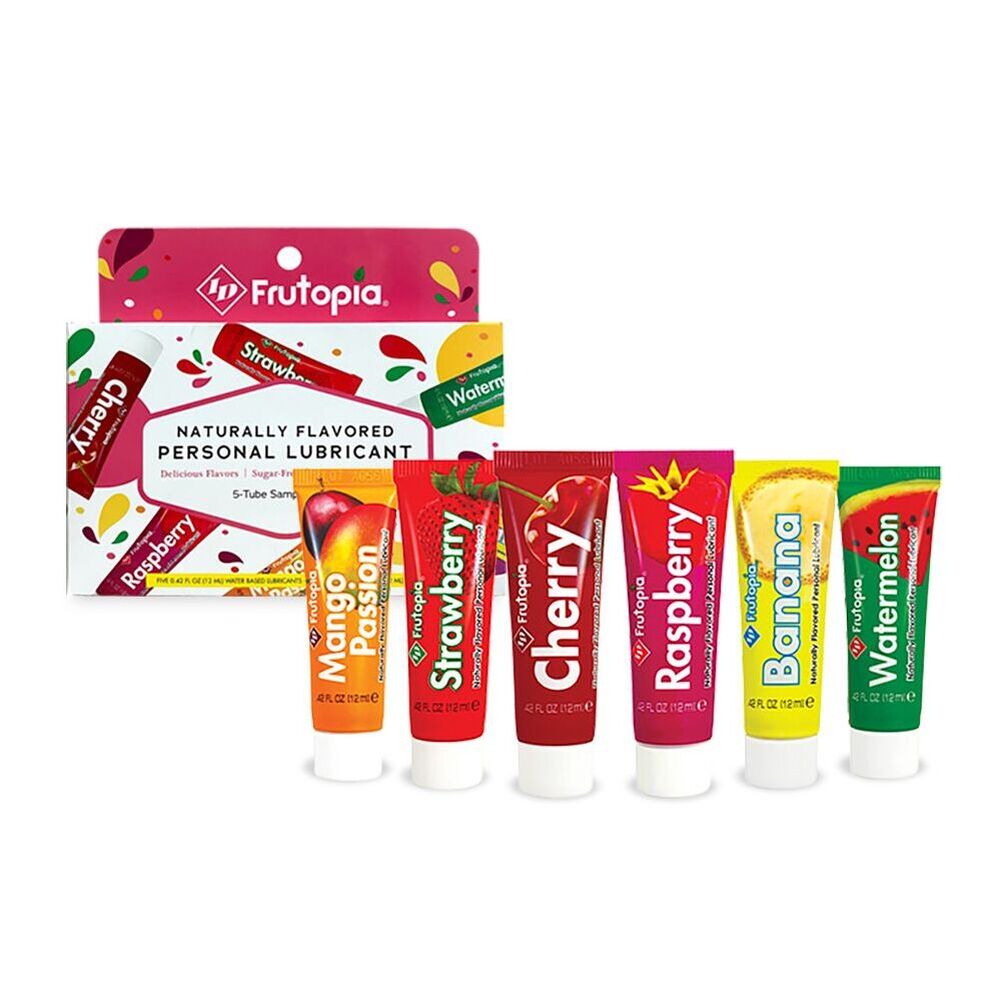 PlayBound UK adult toys & lingerie: id frutopia assorted 5 tube sampler pack