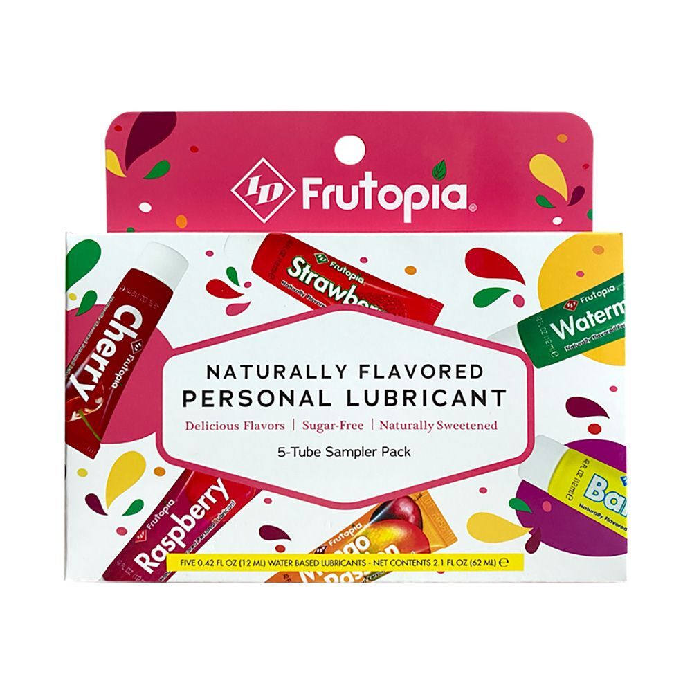PlayBound UK adult toys & lingerie: id frutopia assorted 5 tube sampler pack