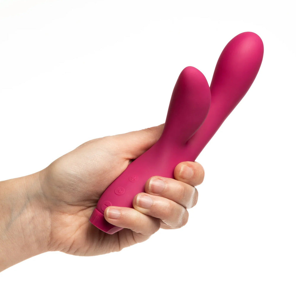 PlayBound UK adult toys & lingerie: je joue hera sleek rabbit vibrator pink