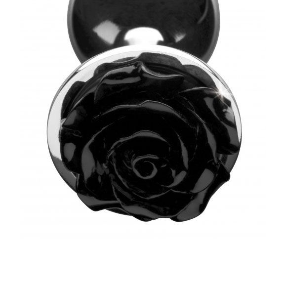 PlayBound UK adult toys & lingerie: booty sparks black rose anal plug small