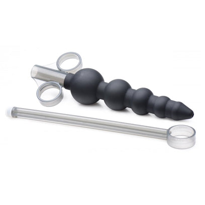 PlayBound UK adult toys & lingerie: master series silicone graduated beads lube launcher