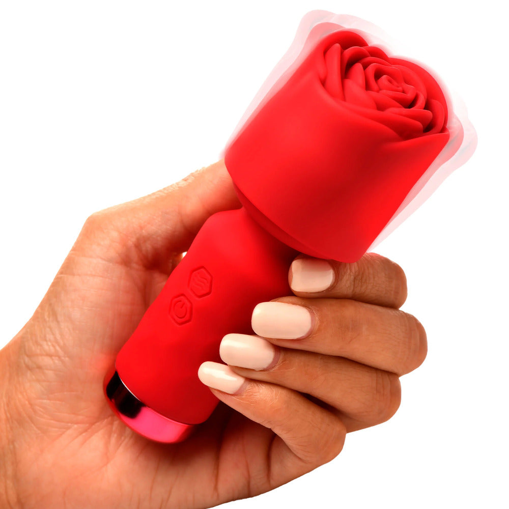 PlayBound UK adult toys & lingerie: xr bloomgasm rose petite mini wand