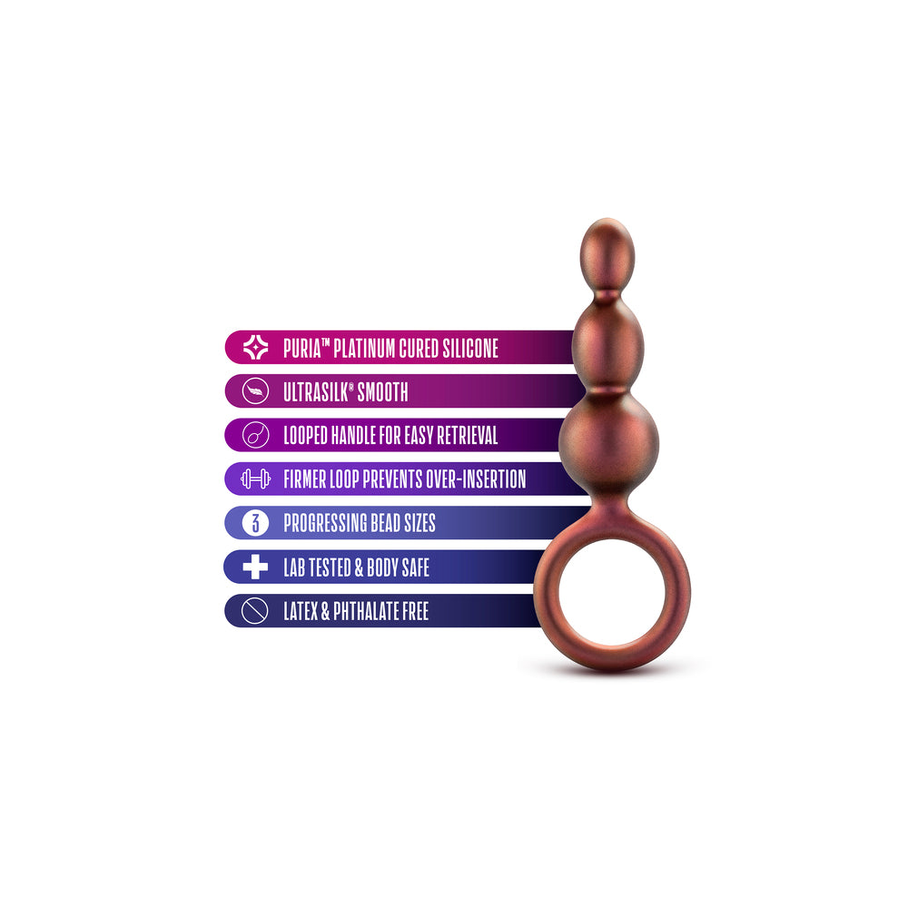 PlayBound UK adult toys & lingerie: anal adventures matrix beaded loop butt plug
