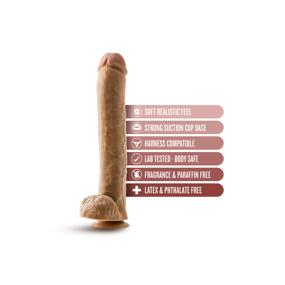 PlayBound UK adult toys & lingerie: dr skin dr michael 14 inch dildo with balls