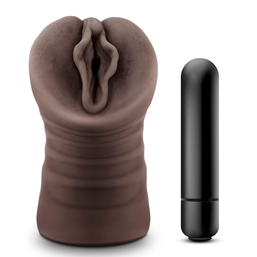 PlayBound UK adult toys & lingerie: hot chocolate alexis vagina vibrating masturbator
