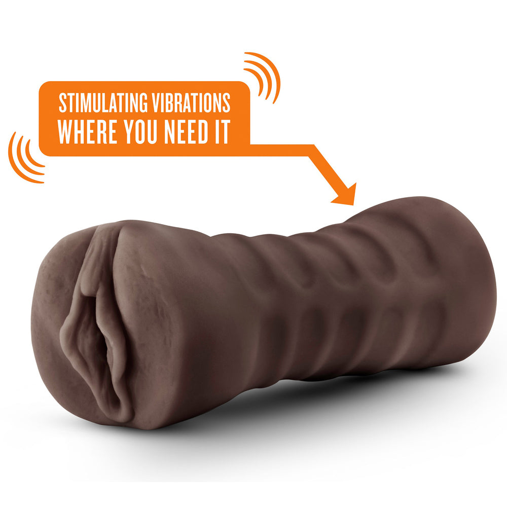 PlayBound UK adult toys & lingerie: hot chocolate alexis vagina vibrating masturbator