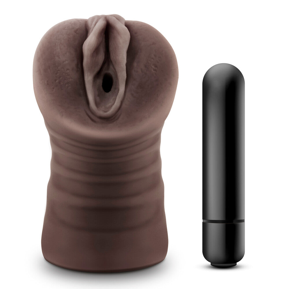 PlayBound UK adult toys & lingerie: hot chocolate brianna vagina vibrating masturbator