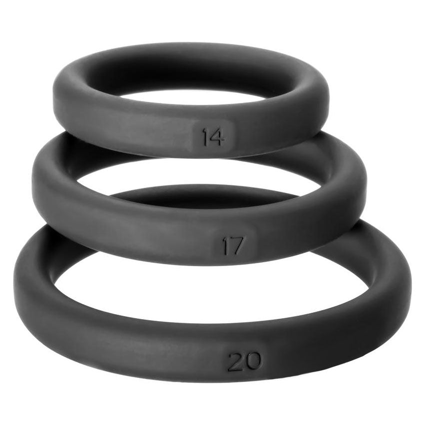 PlayBound UK adult toys & lingerie: perfect fit xactfit cockring sizes 14 17 20
