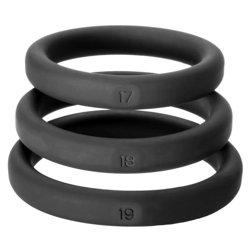 PlayBound UK adult toys & lingerie: perfect fit xactfit cockring sizes 17 18 19